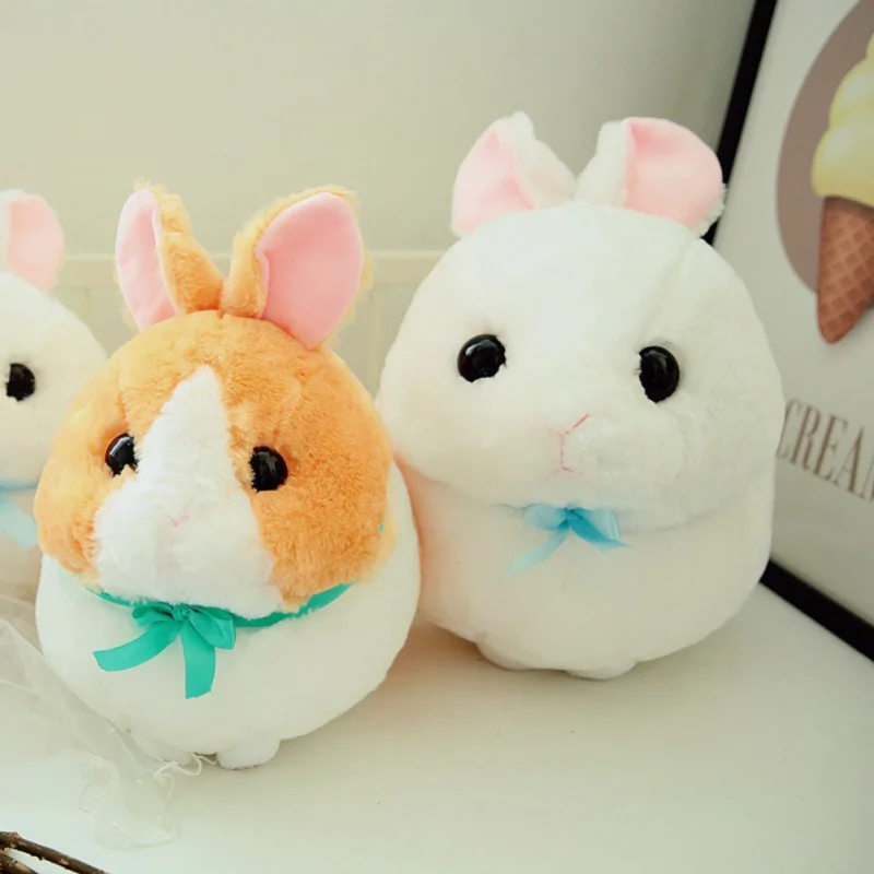 Fashion Cute Baby Toys Round Rabbit Plush Toy Chubby Doll Having Two Colors Suitable For Kids to Play | Игрушки и хобби