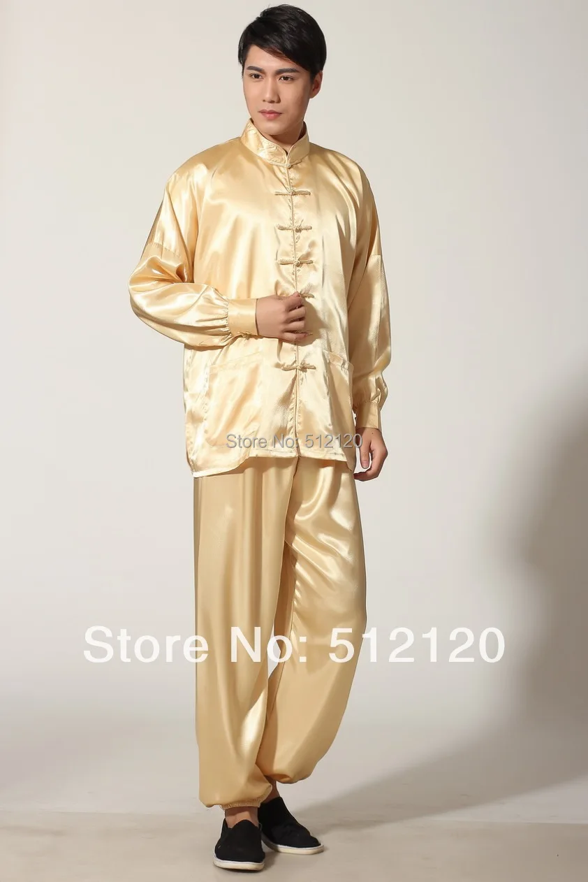 Шанхайская история Весенняя Униформа тайчи мужской костюм кунг-фу традиционная