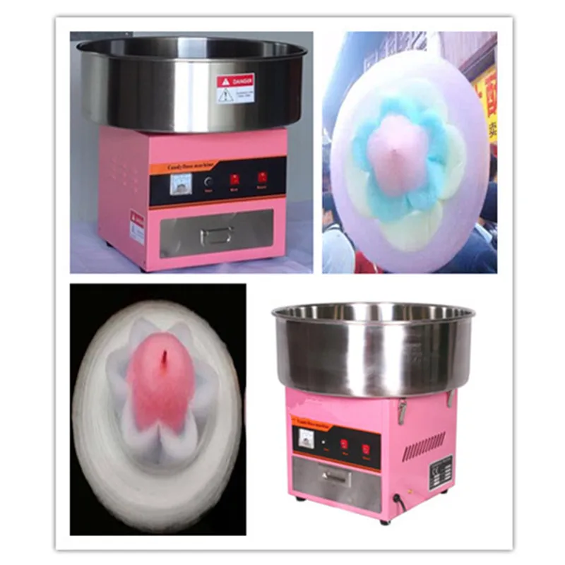 220В Коммерческая электрическая машина для производства хлопковых конфет |