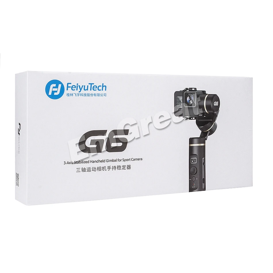 Ручной Стабилизатор FeiyuTech Feiyu G6 Водонепроницаемый Wifi + OLED экран с синим зубом для