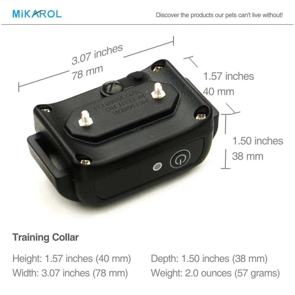 

PET998DB, PET916 Collar Receiver