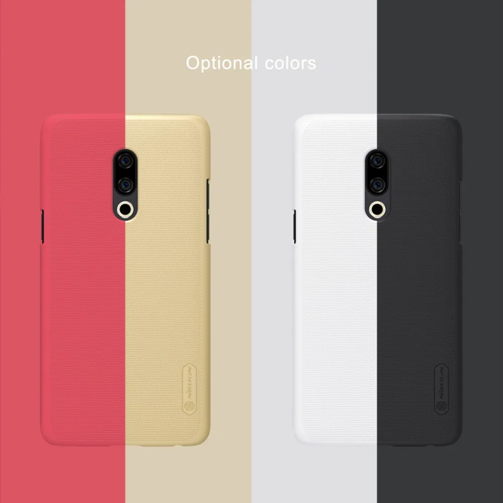 Чехол Nillkin для Meizu 15 Plus, жесткий пластиковый ПК матовый чехол для телефона для Meizu 15+, роскошный противоударный защитный чехол