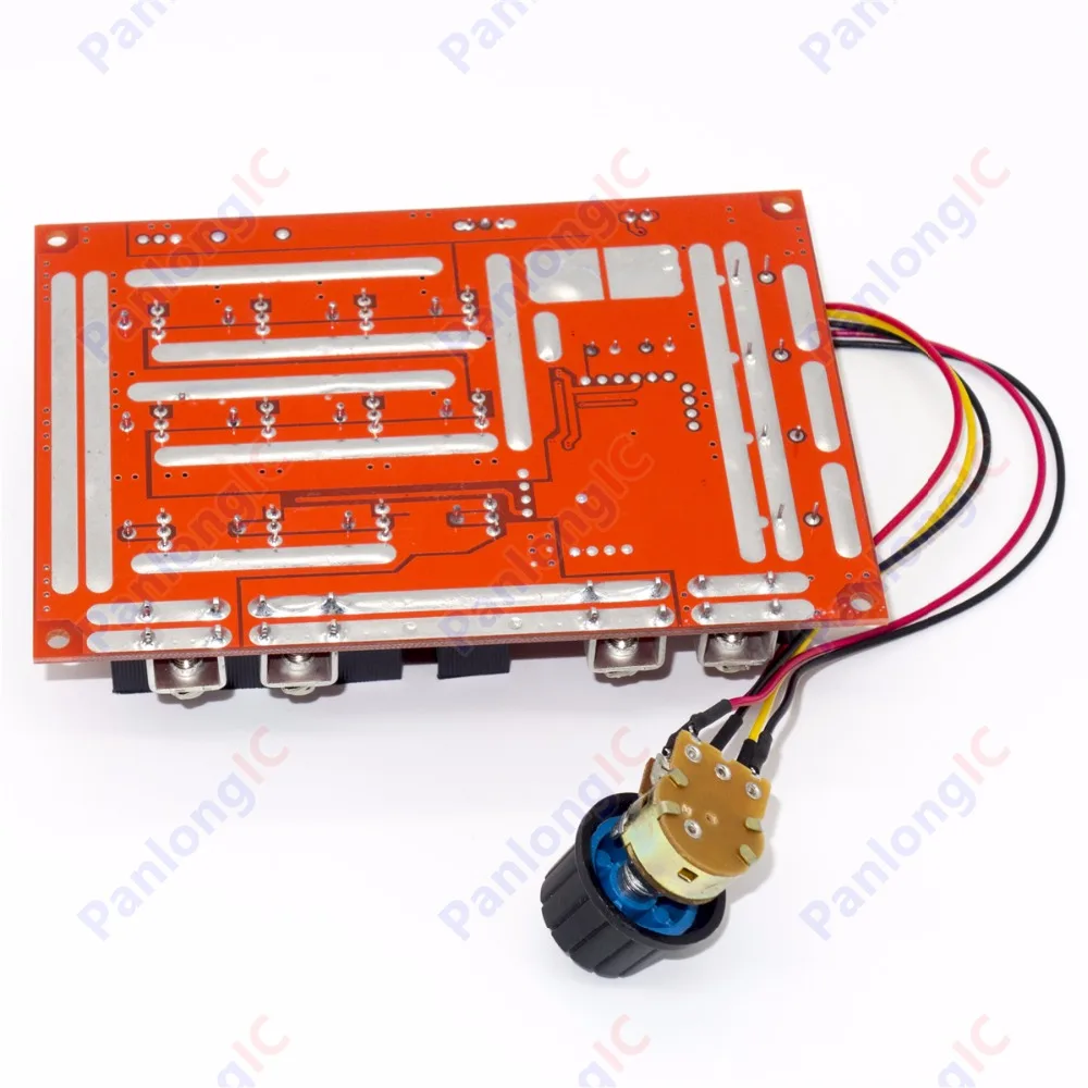 100 шт. 10-50 в 60 а постоянный ток контроллер скорости PWM HHO 12 24 48 3000 вт макс. высокое