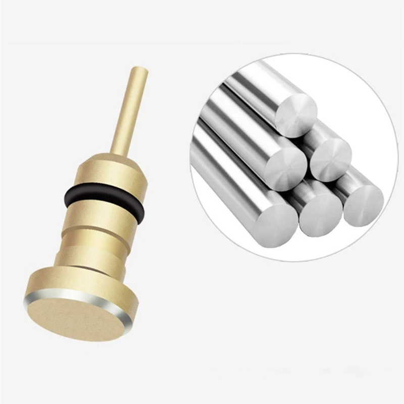 Earphone Audio 3.5mm Dust Plug For iPhone VIVO OPPO AUX Headset Jack Interface Anti Mobile Phone Card Retrieve Pins | Мобильные