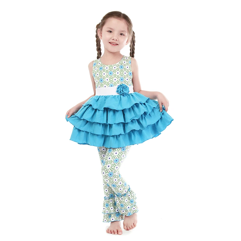 Kaiya Angel/комплект модной детской одежды из 2 предметов для девочек Небесно Голубой