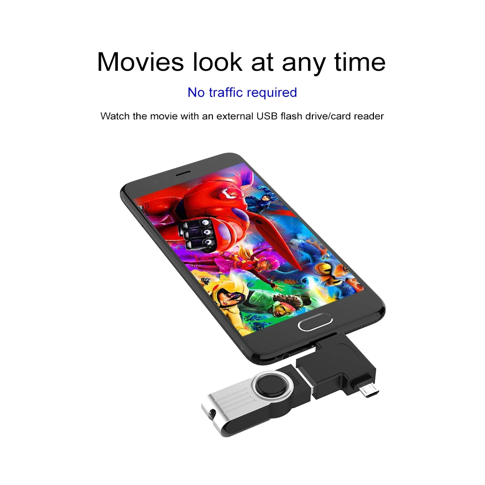 Type C Micro USB штекер USB A OTG для ПК смартфонов USB3.1 C USB3.0 Micro к USB3.0 адаптер для USB клавиатуры мыши