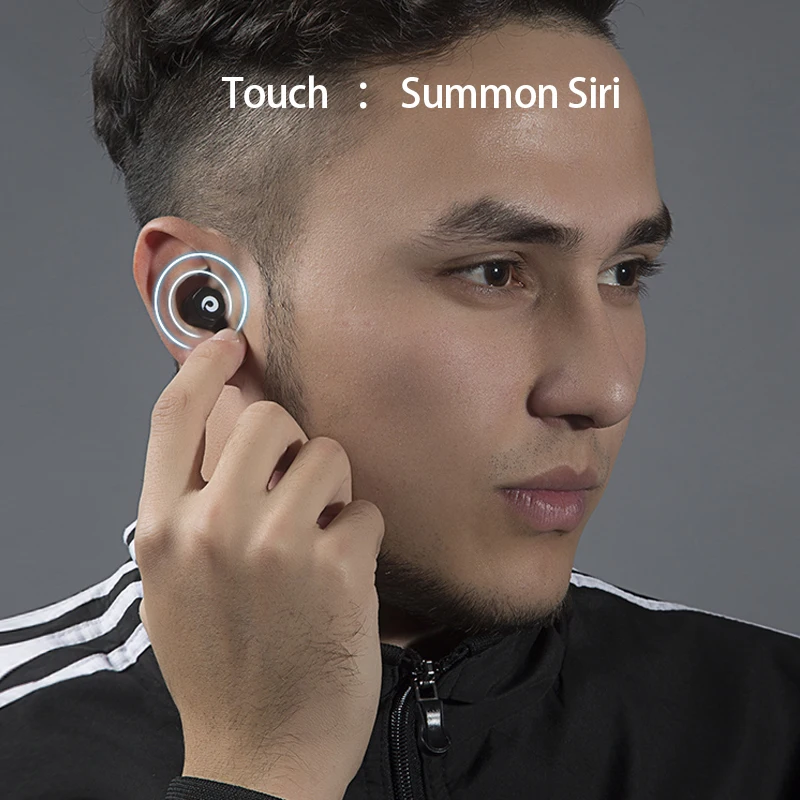 Новые наушники F8 Bluetooth 5 0 3D стереонаушники беспроводная гарнитура мини-наушники