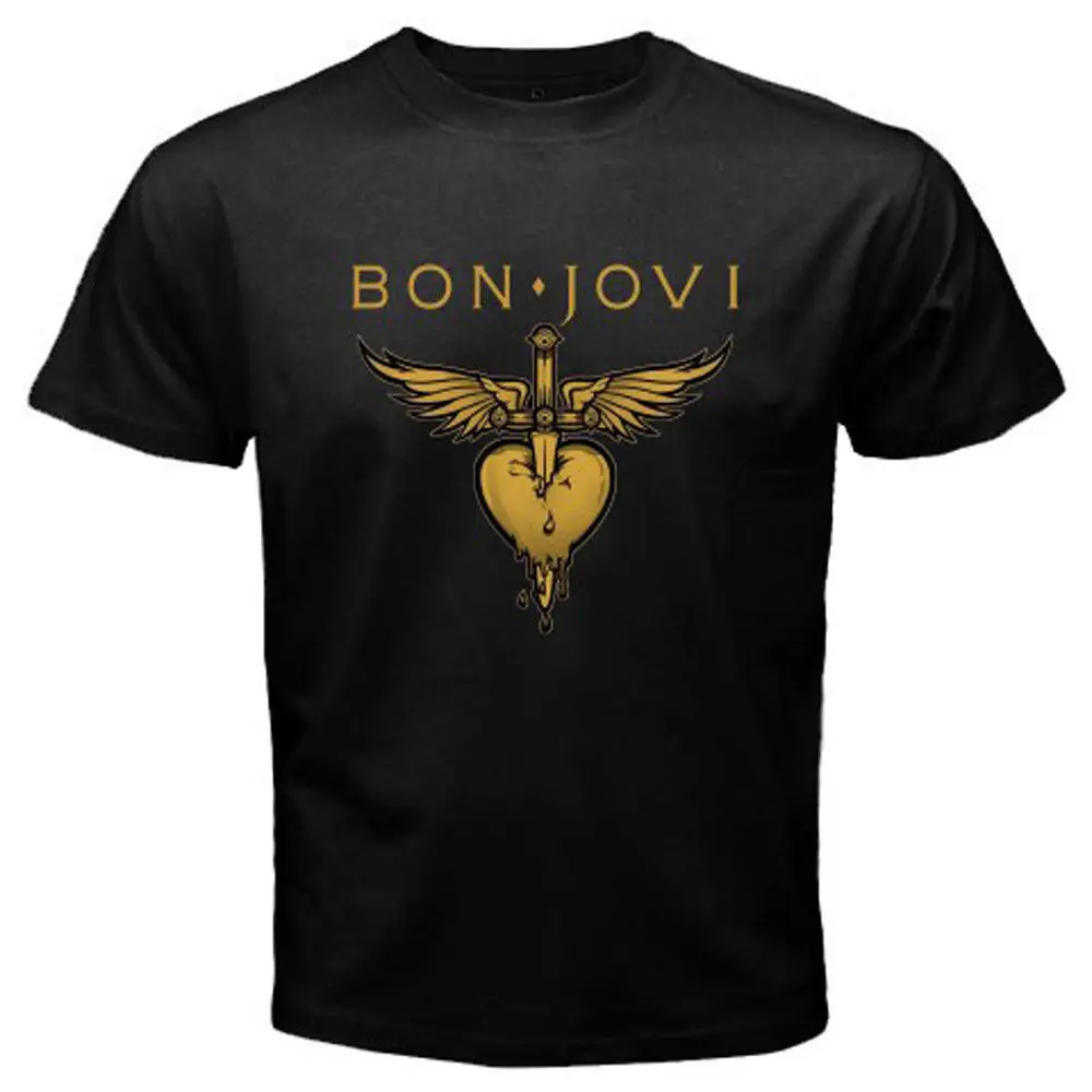 Новый BON JOVI * Greatest Hits рок группа для мужчин's мужчин футболка | Мужская одежда