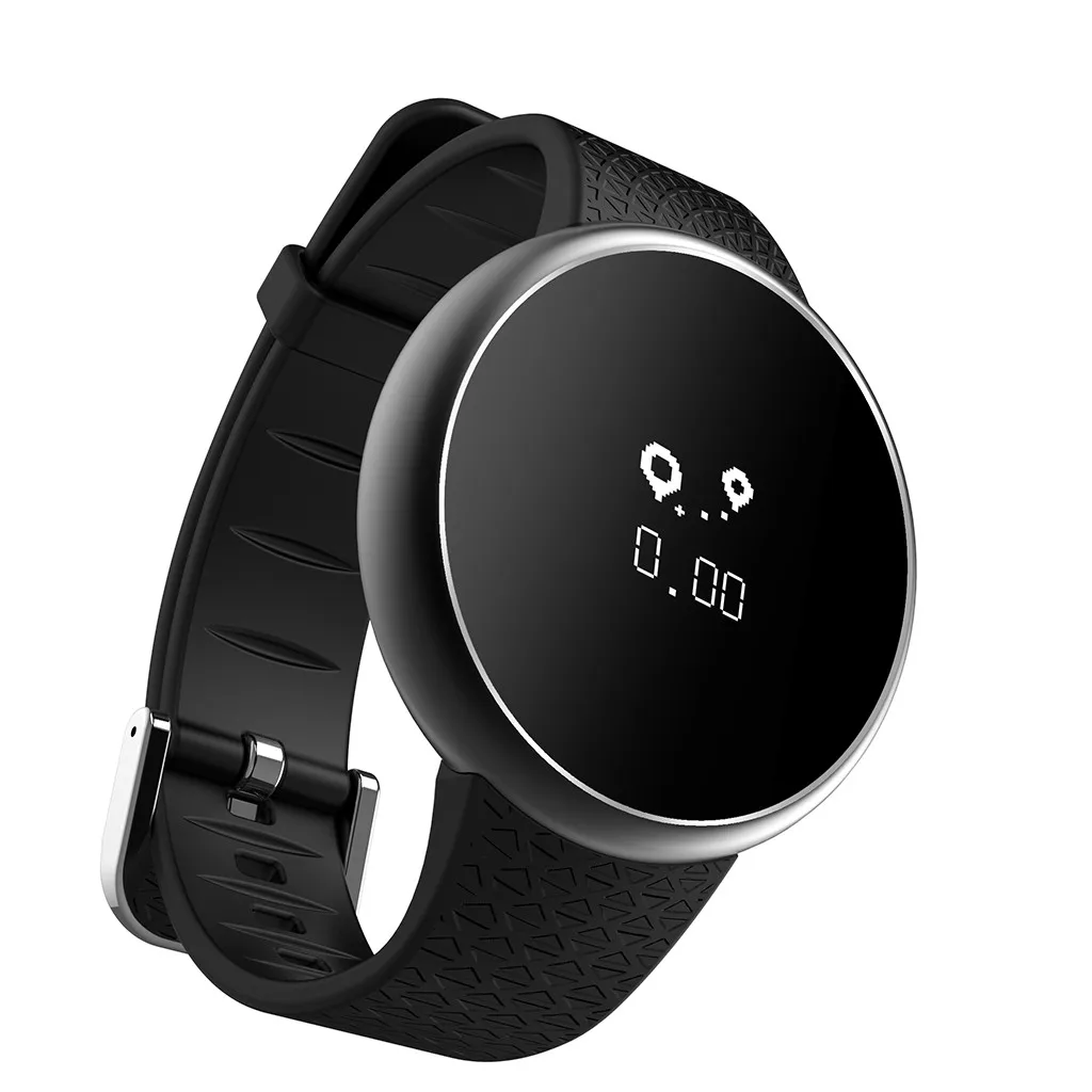 Смарт-часы для фитнеса с монитором сердечного ритма IP68 мужские и женские