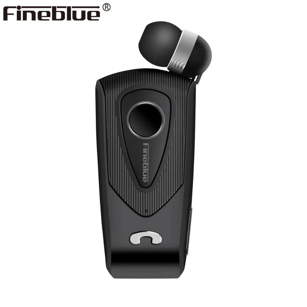 

Fineblue F930 Wireless Bluetooth Earphone telescopic Business Handsfree Calls Remind Vibration Wear Clip Driver Stereo sport MIC