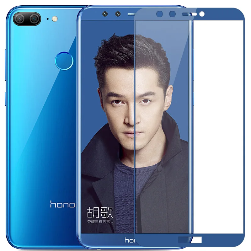 Для Huawei Honor 9 lite закаленное стекло для 2017 защита экрана полное покрытие защитное