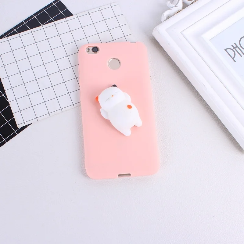 Cases For Xiaomi Redmi 4X Note 4 4A 4pro 3D Claw Funny Squeeze Squishy Elastic Marshmallow Soft Silicon Phone Case |