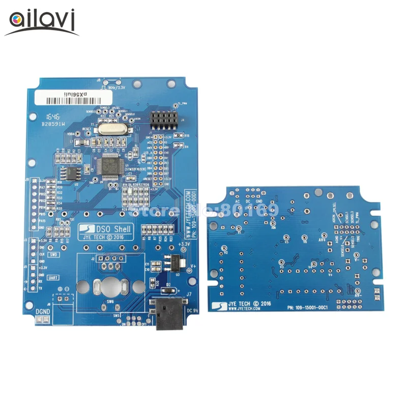 DSO Shell Модернизированный Ручной осциллограф DIY Kit 15001K SMD предsoldere электронный