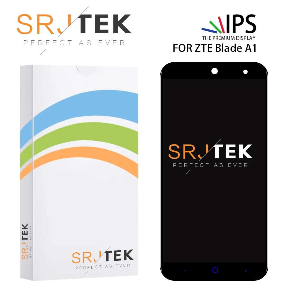 SRJTEK дисплей для ZTE Blade A1 LCD сенсорный экран стекло C880U C880 C880d c880s дигитайзер в сборе