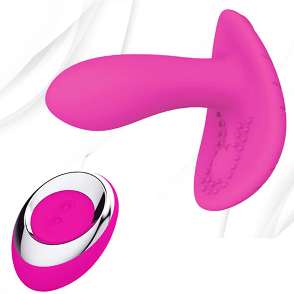 Перезаряжаемый 12 Частотный вибрационный Силиконовый анальный шарик Анальная