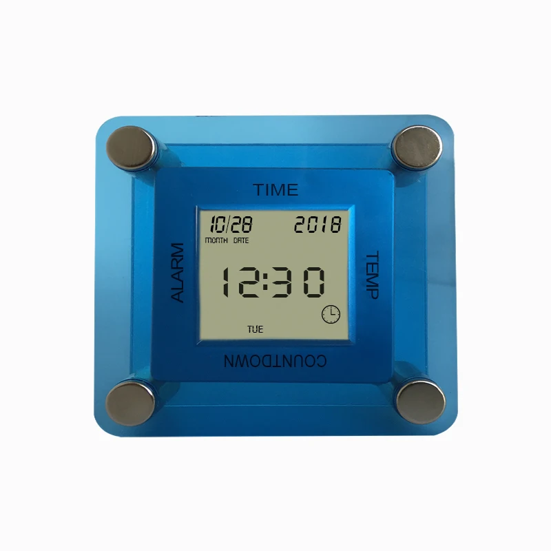 2019 горячая Распродажа будильник домашняя метеостанция часы показывает месяц
