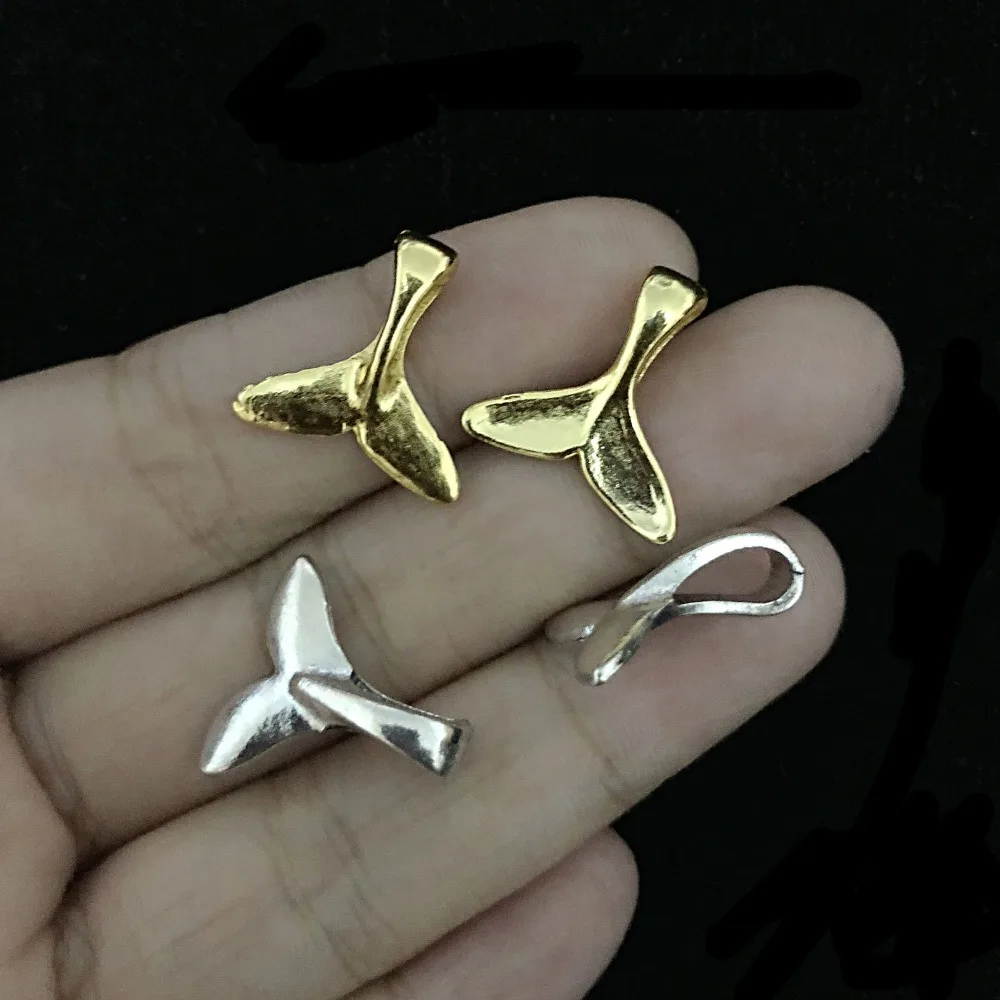 Серебряная Мини Подвеска Крыло ангела металлические украшения DIY единорог украшение хвост русалки волшебная палочка кулон аксессуары Kawaii Сердце Звезда