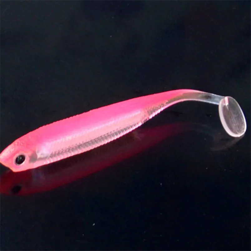 Комплект из 4 предметов Мягкая приманка для рыбалки Шад fishingwormswimbaits Jig Head доставки