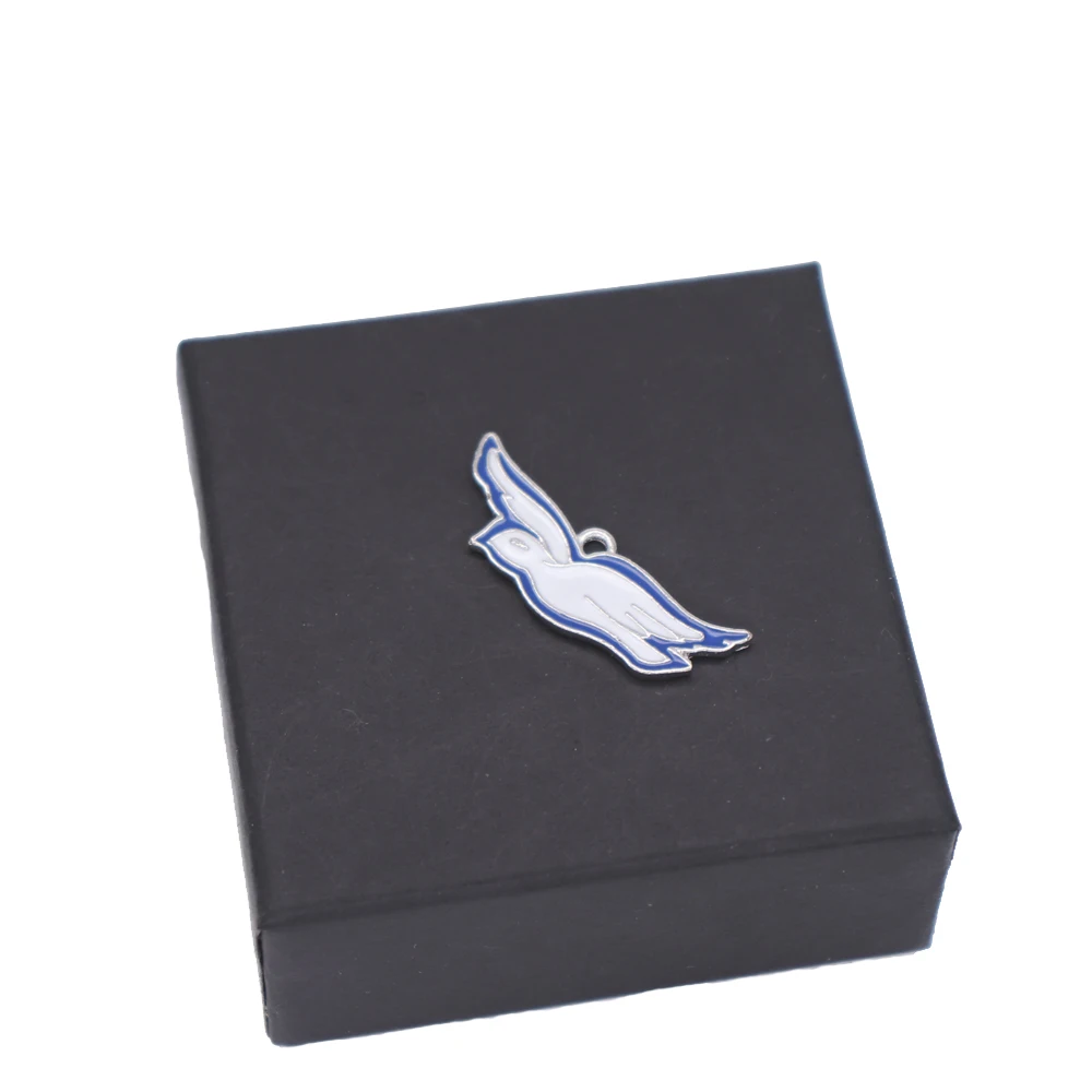 Двойной нос Новое поступление металлический сплав греческое братство Zeta Phi Beta Dove