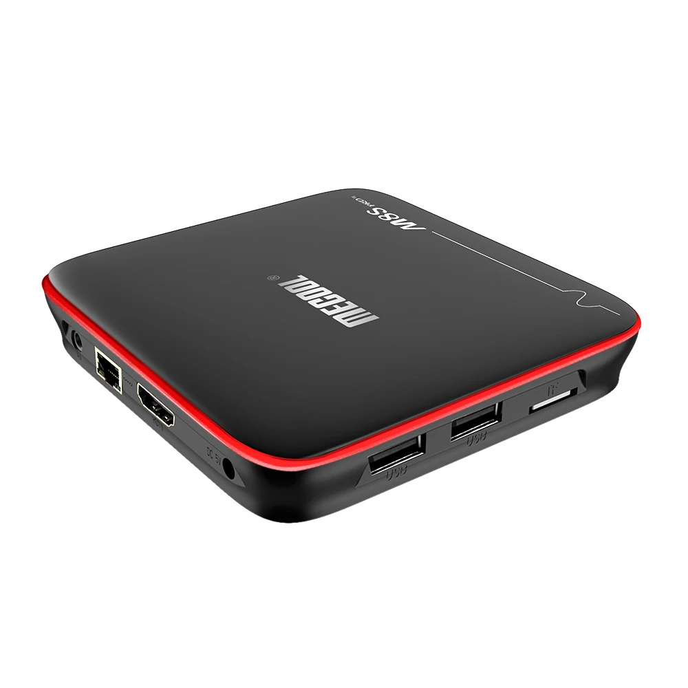 Mecool M8S Pro W Android ТВ приставка Amlogic S905W четырехъядерный ТВ приставка 2 Гб 16G Android 7,1 умный медиаплеер 4K 2,4G Wifi ТВ приёмник