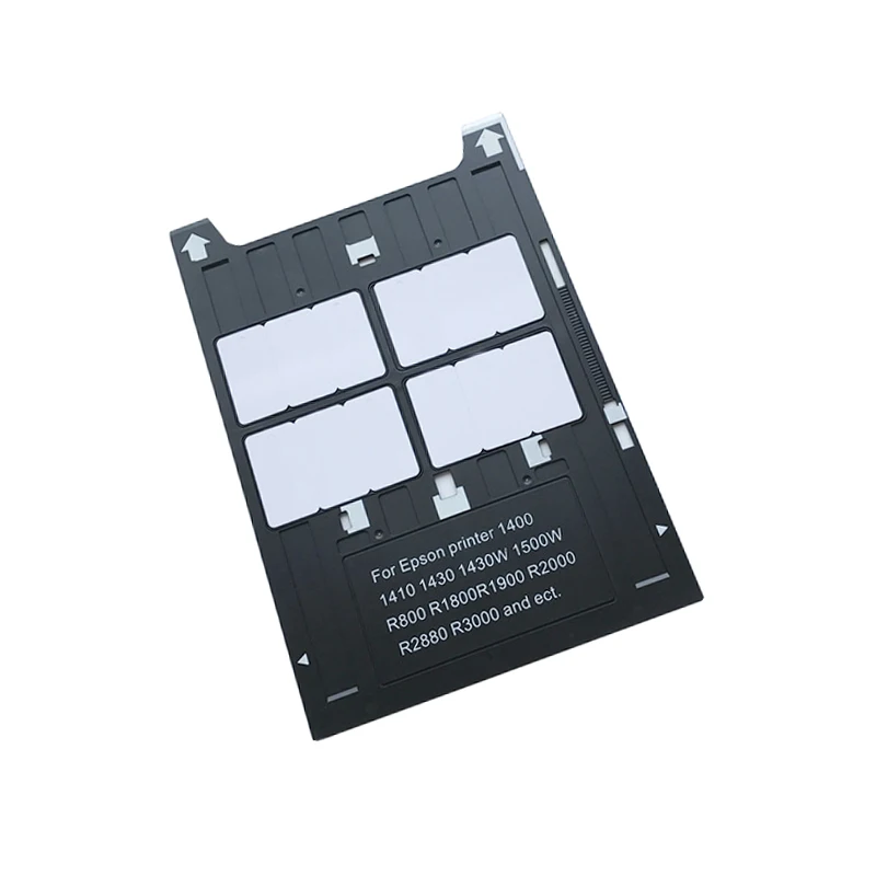 

PVC ID Card Tray Plastic card Printing Tray for Epson 1400 1410 1430 1430W 1500W R800 R1800 R1900 R2000 R2400 R2880 R3000