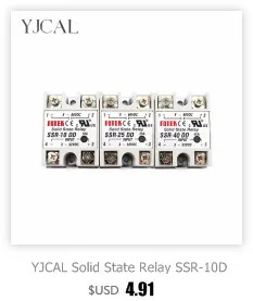 Твердотельные реле SSR-10DA SSR-25DA SSR-40DA 10A 25A 40A на самом деле 3-32 В постоянного тока в переменный 24-380V AC SSR 10DA 25DA 40DA