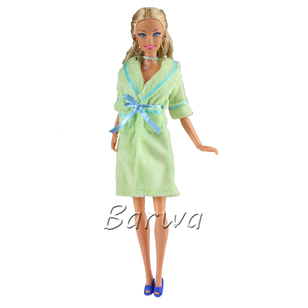 Комплект одежды из одного предмета кукольный халат костюм для ванной зимняя