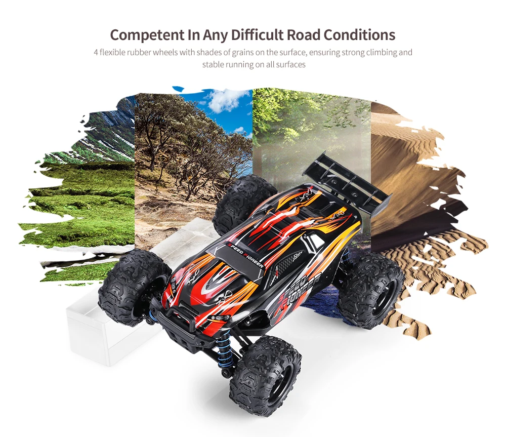Abay Горячая 9302 1:18 внедорожный Радиоуправляемый гоночный автомобиль RTR 40 км/ч/2,4 ГГц 4WD/рулевой сервопривод YH-107