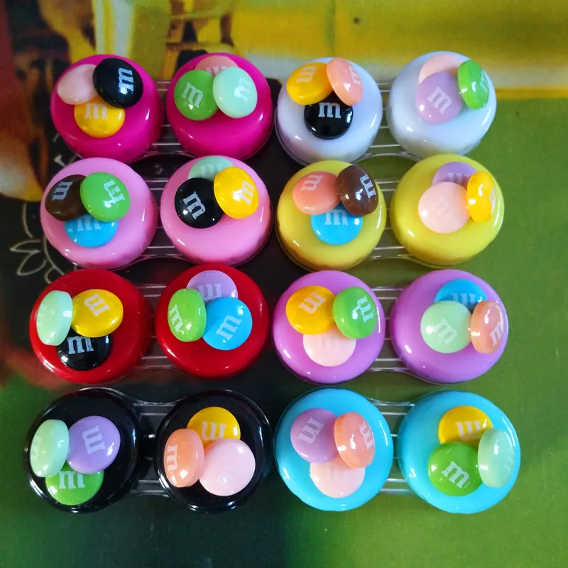 LIUSVENTINA DIY полимерная цветная M bean двойная Кассетная коробка для хранения Футляр