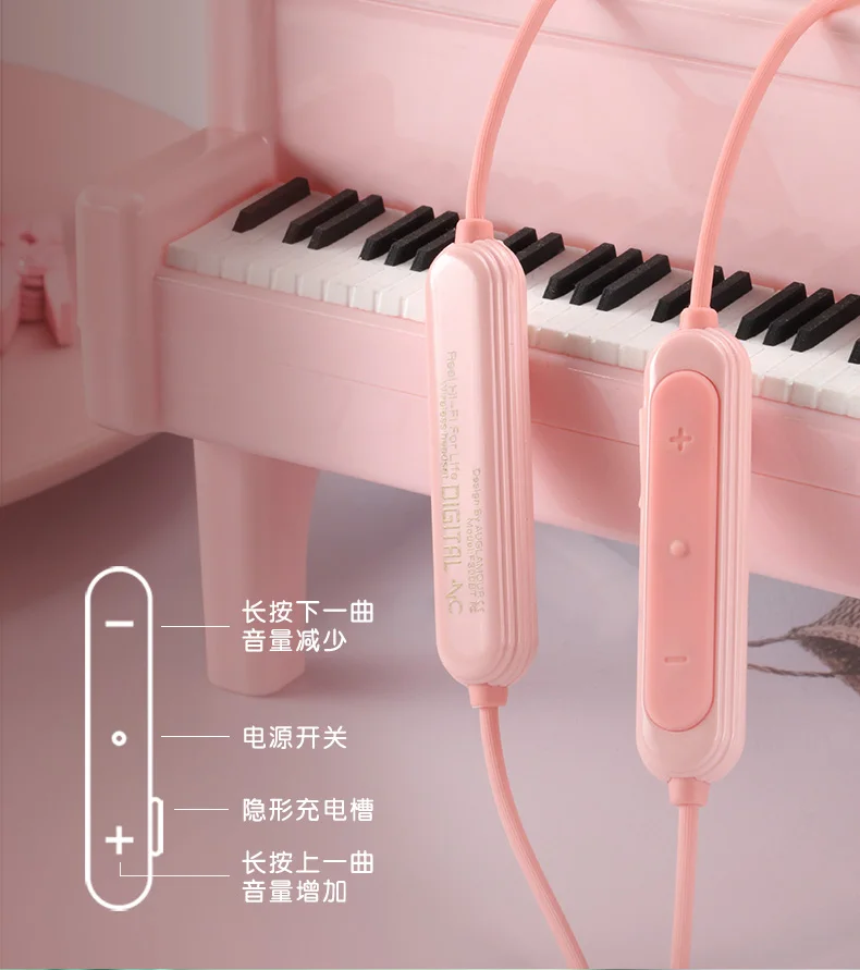 AUGLAMOUR F300BT Bluetooth Динамический HiFi музыкальный монитор спортивные наушники-вкладыши