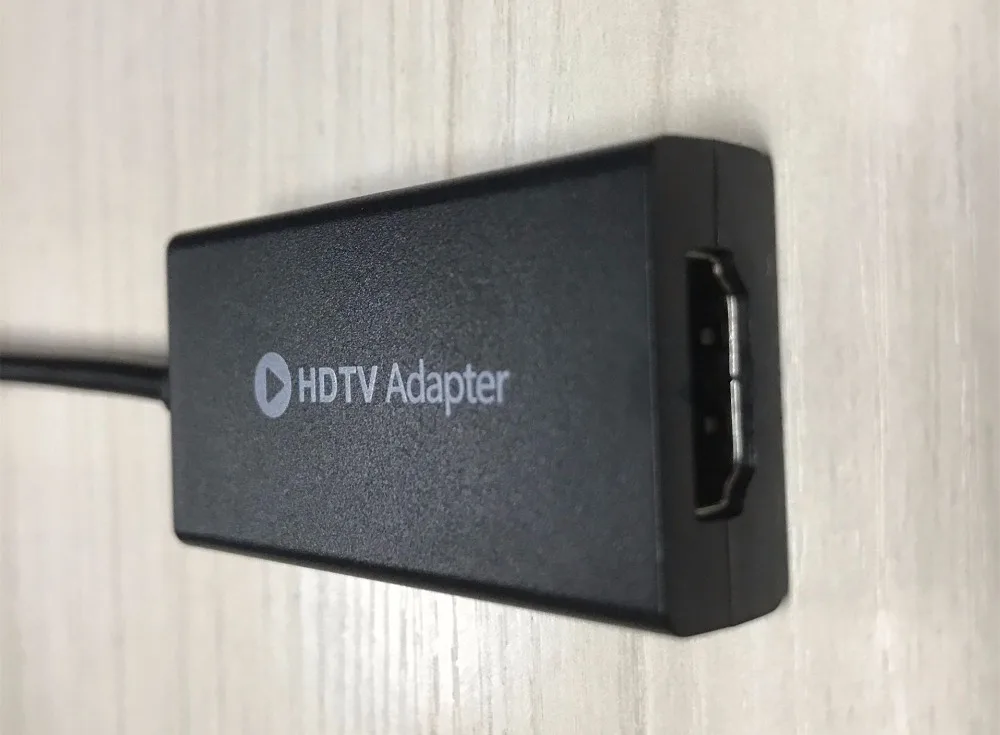 100 шт./лот 5-контактный микро USB 5pin к HDMI HDTV HD ТВ адаптер для ПК DVD | Электроника