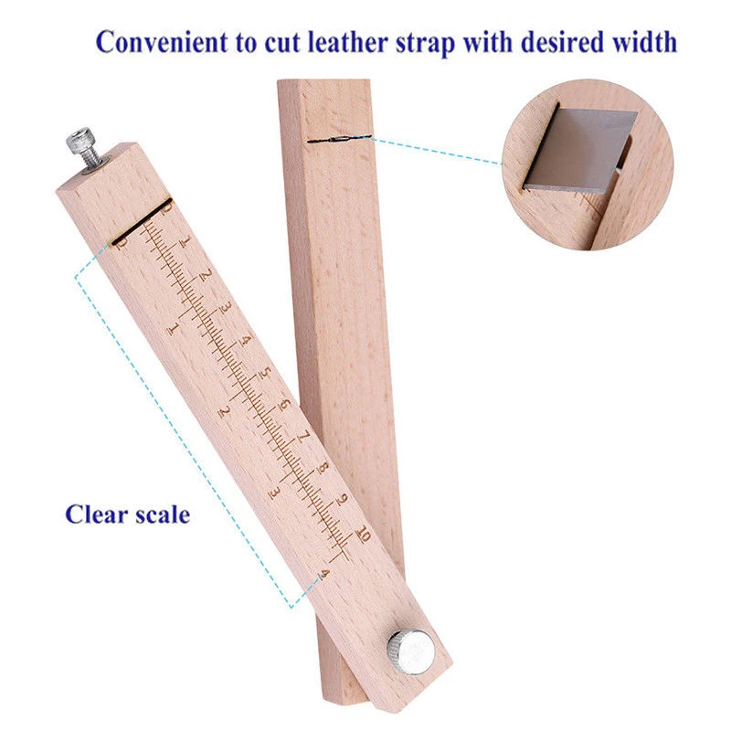 Новая мода деревянная планка режущий ремень кожаный ручной инструмент для