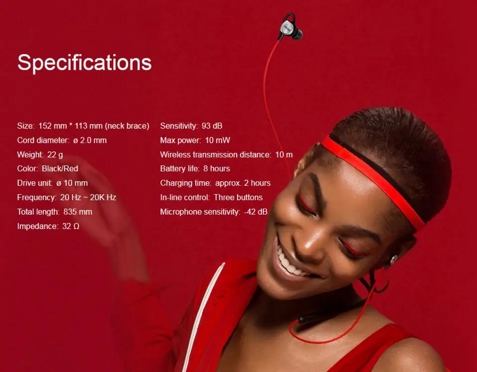 Оригинальные Bluetooth наушники Meizu EP52 обновленные Новые беспроводные стерео наушники водонепроницаемые спортивные наушники с микрофоном с поддержкой Apt-X