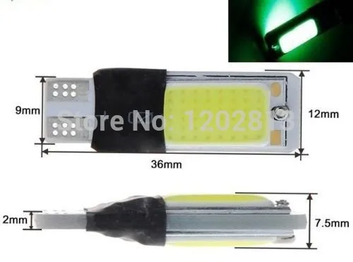 20 шт. Светодиодная лампа Cob Pingo T10 Canbus Farolet Alto Brilho W5w Led 6000k 5w 12v Бесплатная