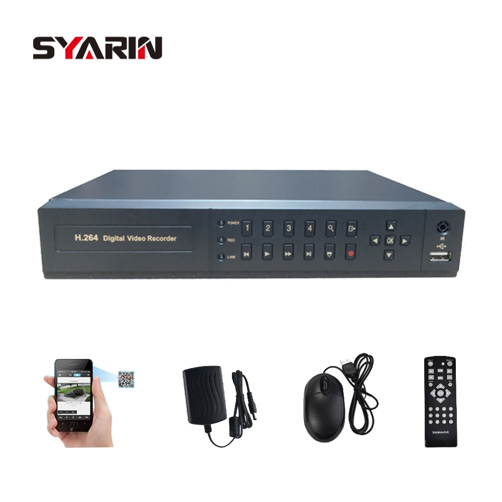 Syarin 8ch CCTV Системы 8 канальный AHD 720 P 1.0mp 25fps реального времени записи HDMI 1080 Гибридный