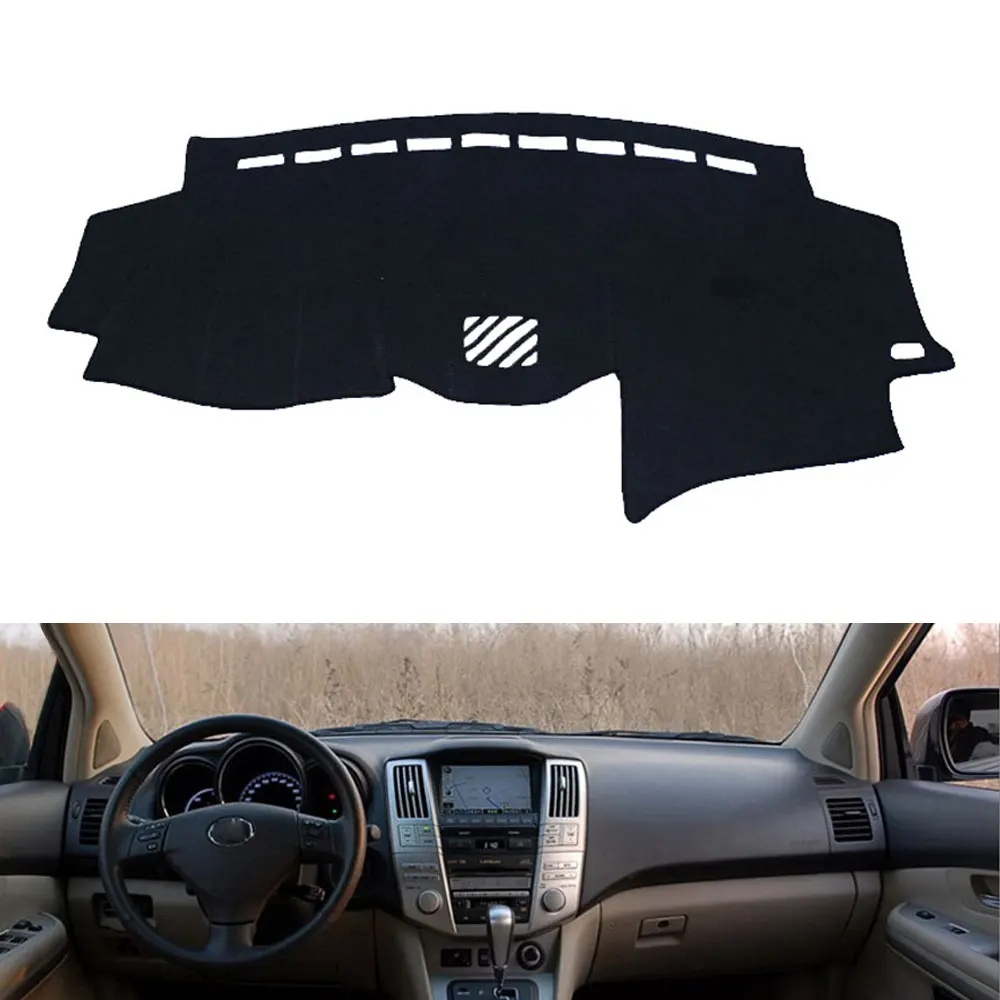 

For lexus RX300 RX330 RX350 Double layer Silica gel Car Dashboard Pad Instrument Platform Desk Avoid Light Mats Cover Sticker