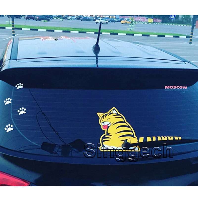 ZD автомобильные задние стеклоочиститель Счастливого Рождества наклейки для
