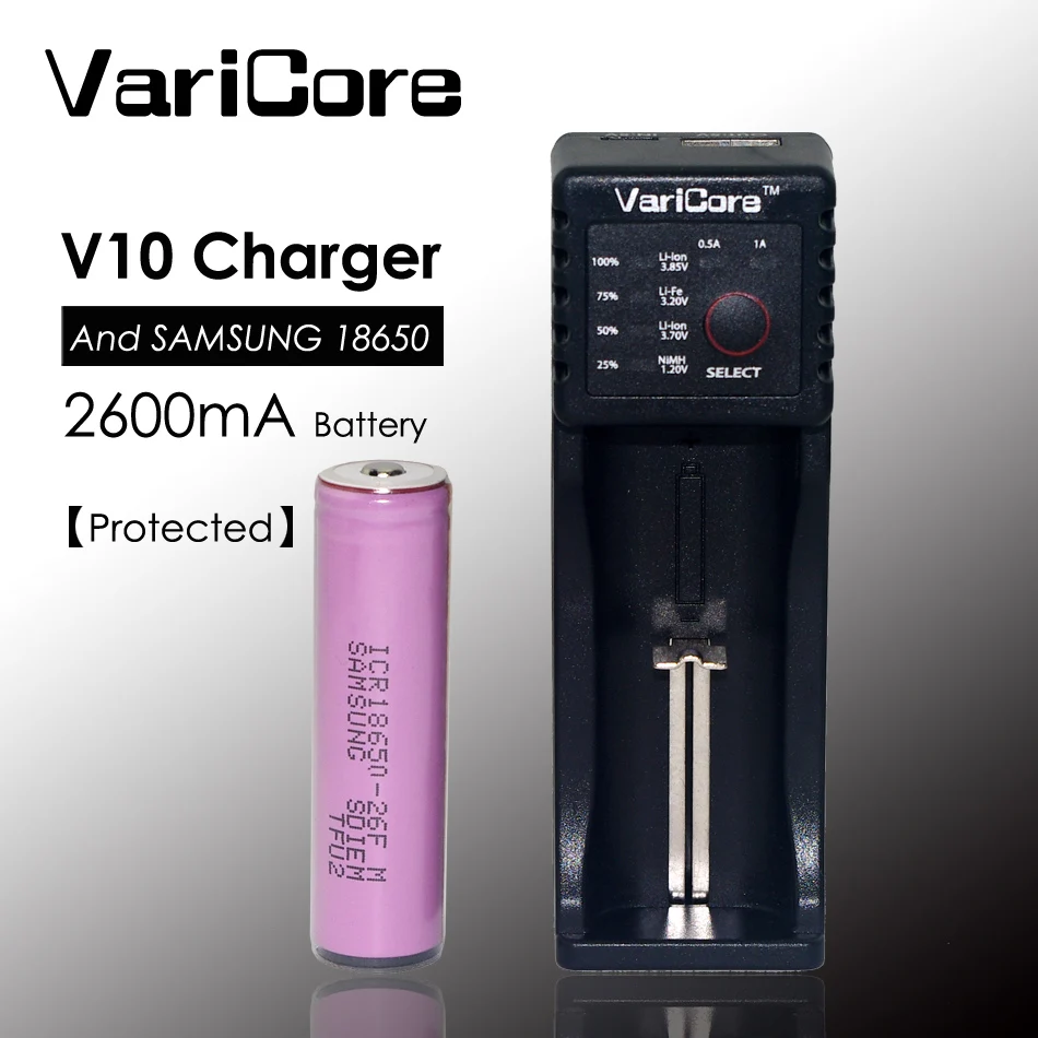 Литий ионный аккумулятор 18650 3 7 в 2600 мАч|li-ion battery|battery 3.7 vbattery |