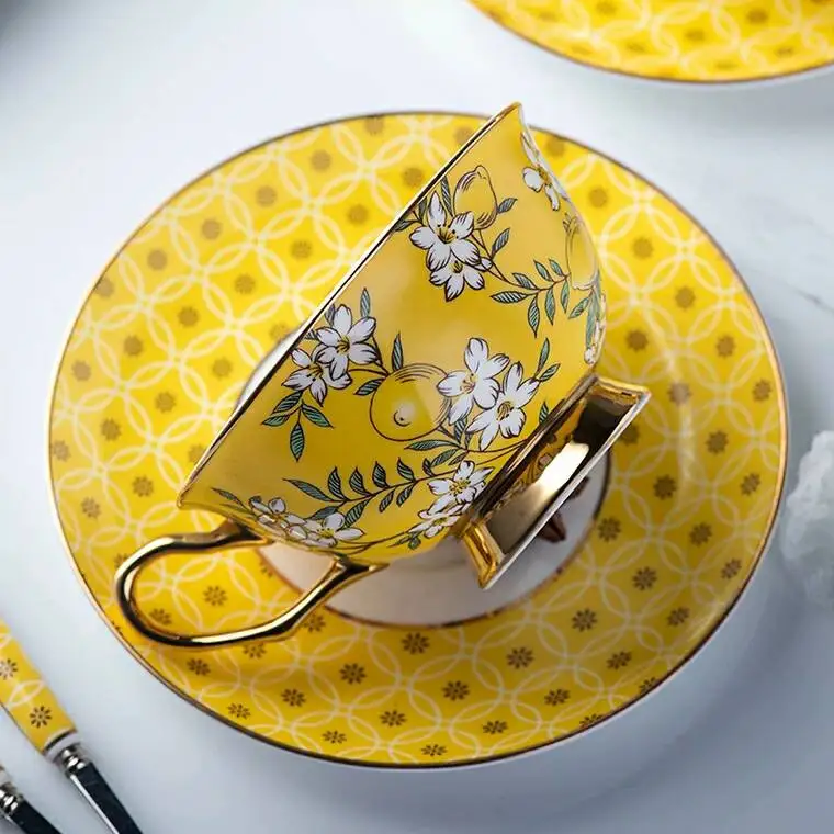 Bone China послеобеденный чайный стакан Высококачественная кофейная кружка чашка
