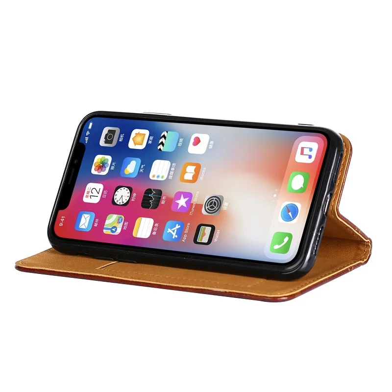 Чехол для телефона Sharp S2 кожаный и силиконовый чехол-книжка с магнитной застежкой