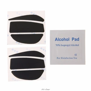 2 комплекта, сменные ножки для мыши, толщина 0,6 мм, коньки для мыши для Logitech G9 G9X, игровые ножки для компьютерных ноутбуков