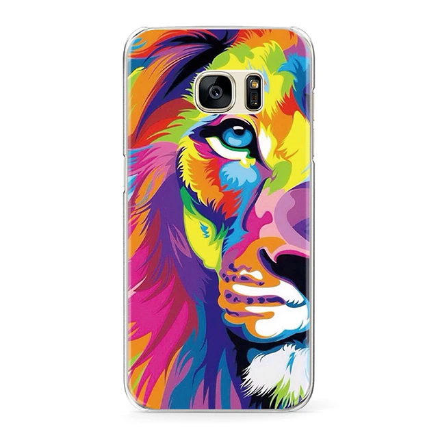 Крутой чехол с животным узором для samsung Galaxy S3 S4 S5 MINI S6 S7 Edge Plus S8 S9 Plus жесткий чехол-накладка - Цвет: 0631