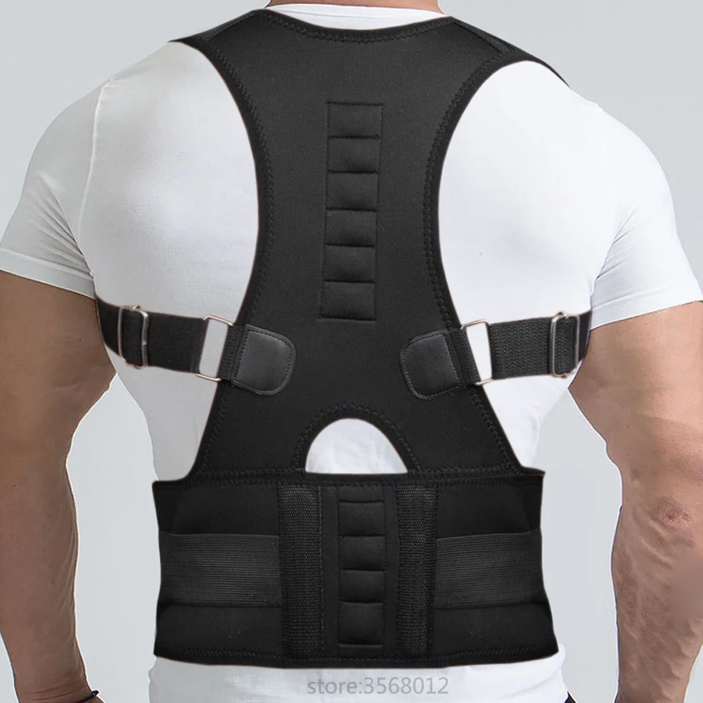 Здоровье размер XXL Корректор осанки турмалиновый пояс коррекция для спины