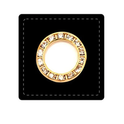 Black gold eyelets 30 шт./партия, 37 мм квадратные черные/коричневые накладные этикетки из искусственной кожи+ 22 мм металлическая латунь стекло со стразами люверсы - Цвет: Black gold eyelets