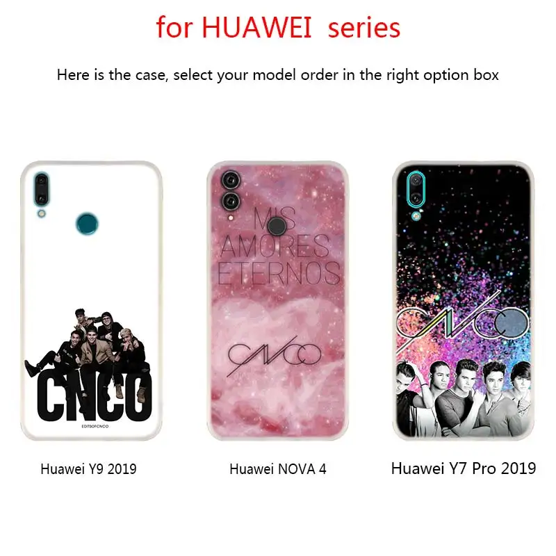 Чехлы для телефонов CNCO с Кристофером велезом Huawei Mate 30 20 10 Lite Pro мягкий силиконовый