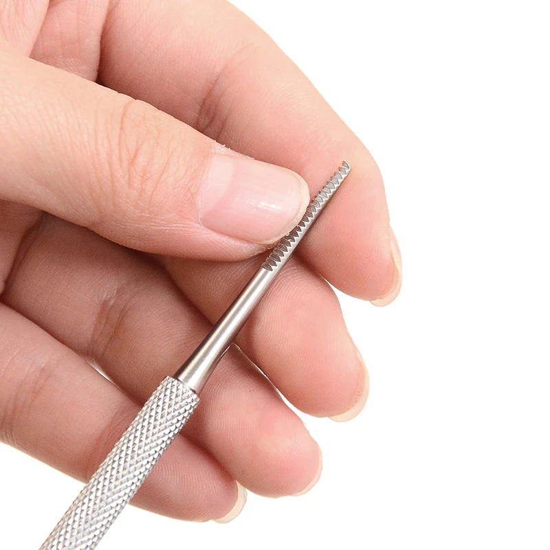 Stainless Toe Nail File Double Ended Pedicure Satin Edge Ingrown Lifter Onychomycosis Paronychia Podiatry Chiropod | Красота и