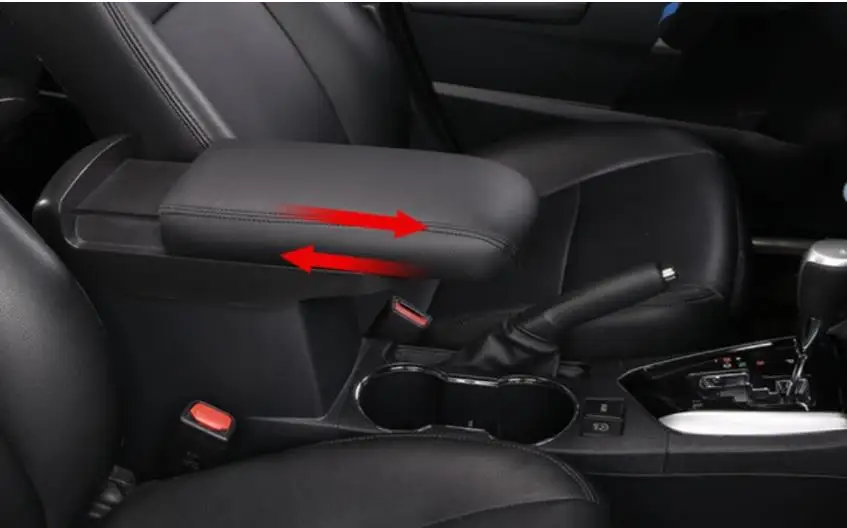 Чехол для подлокотника Toyota Corolla кожаный чехол модифицированные аксессуары outlander |