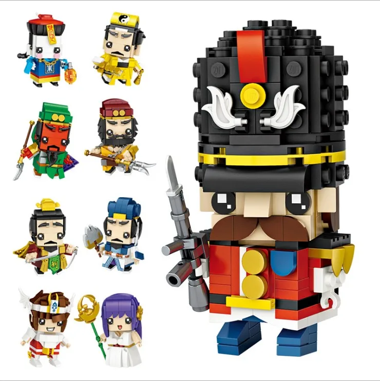 Строительные блоки LOZ Романтика трех царств знаменитая книга экшн фигурка