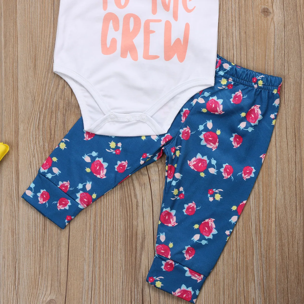 Комбинезон ромпер комбинезон из 3 предметов длинные штаны с цветочным рисунком