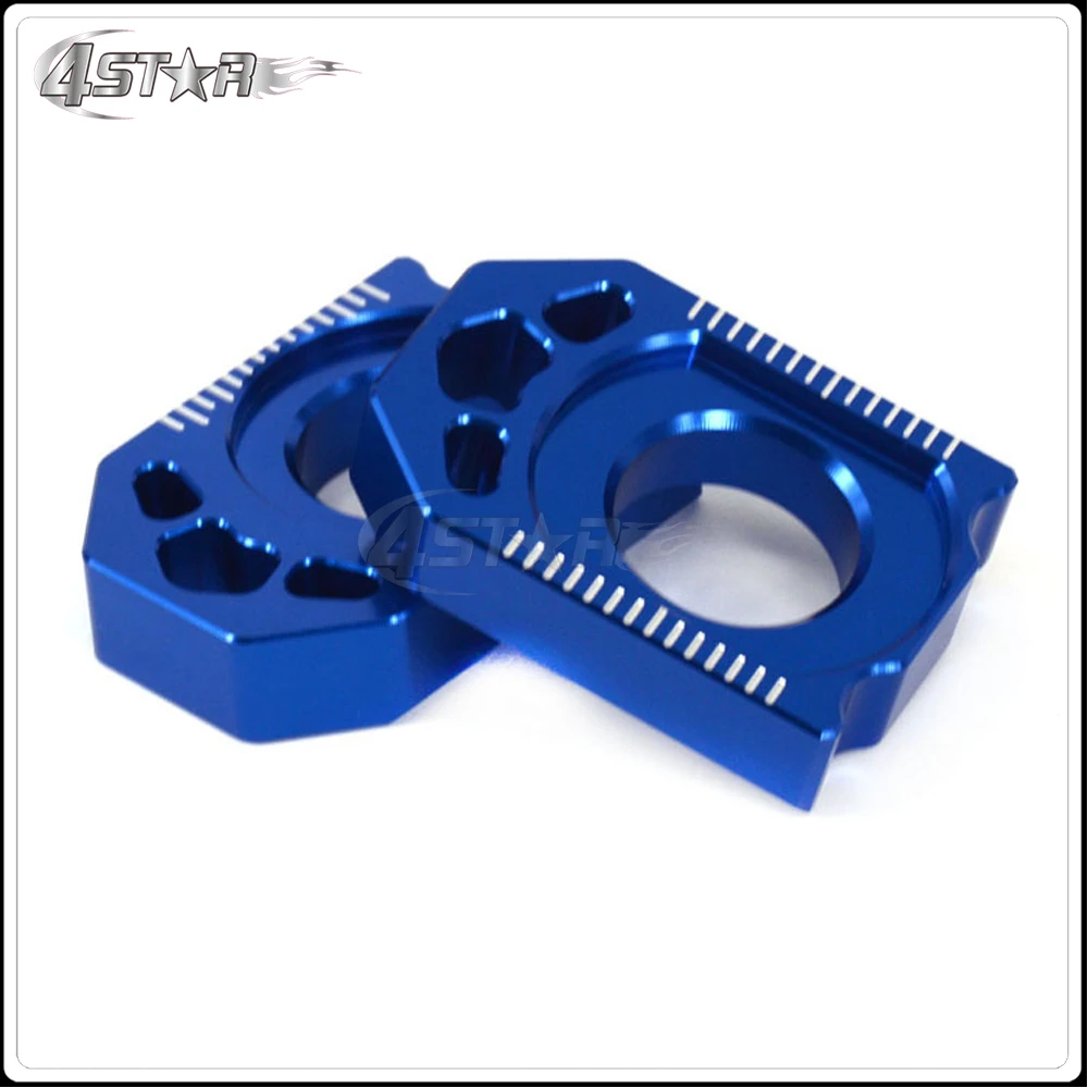 Блок регулировки оси задней цепи мотоцикла CNC для YAMAHA YZ125 YZ250 YZ250F YZ450F YZ250X YZ250FX WR250F